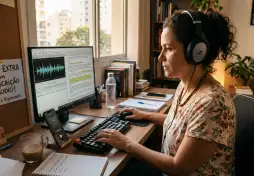 Renda extra com transcrição de áudio Melhores plataformas para começar