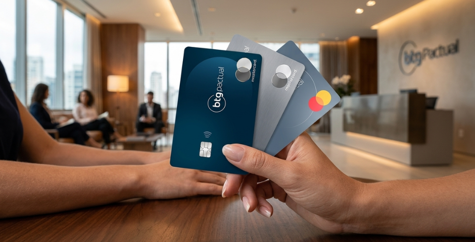 BTG Pactual IOF zero em todos os cartões